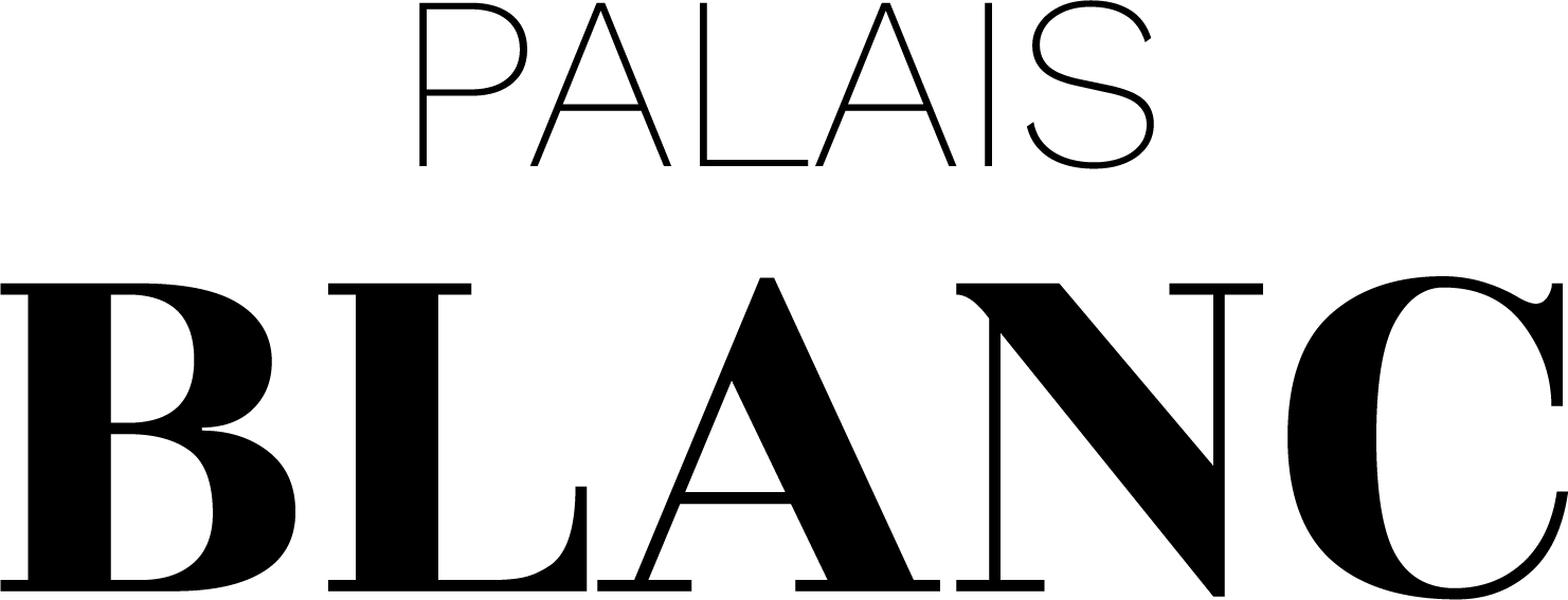 Logo mit dem Schriftzug Palais Blanc